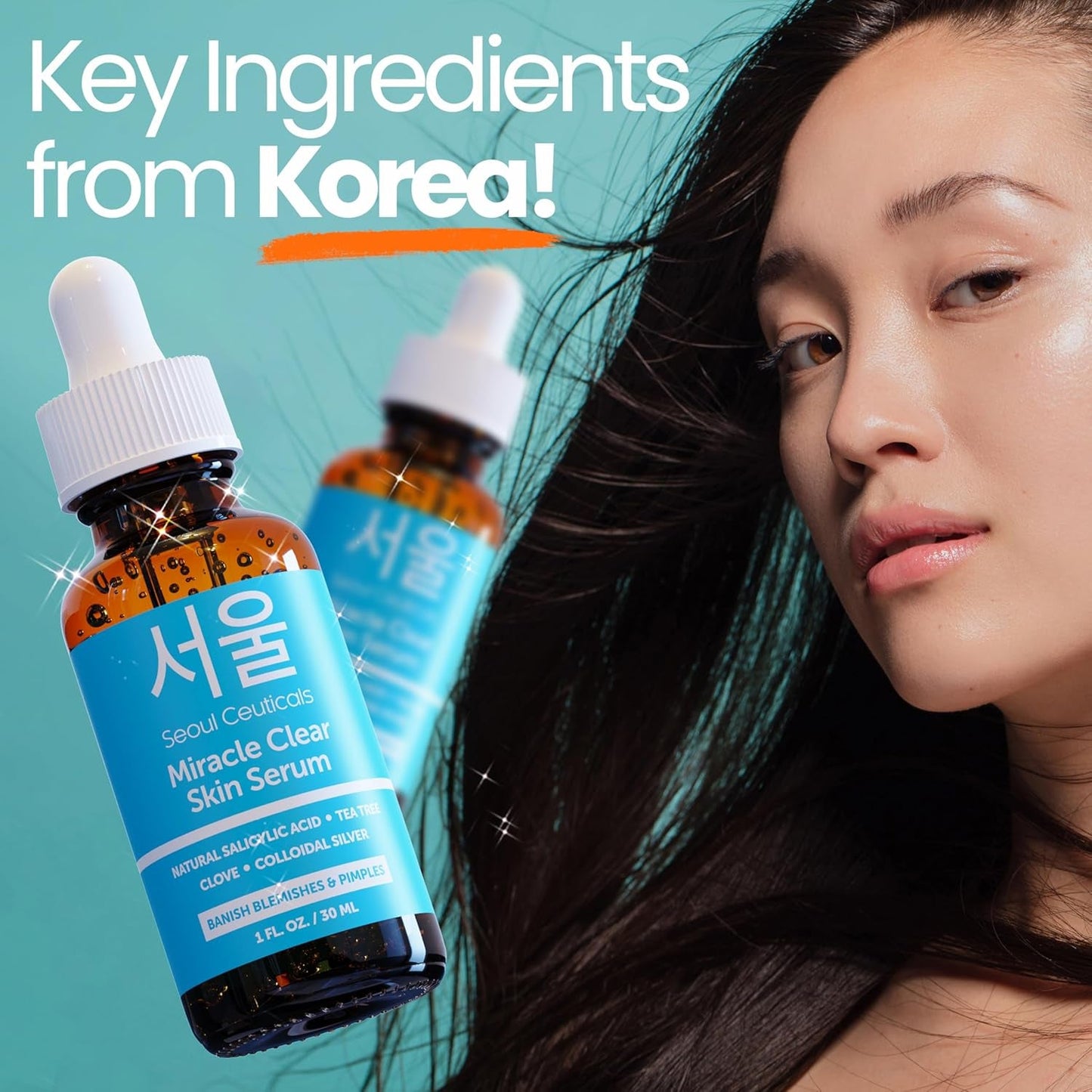 Natural Acne Treatment Serum with Salicylic Acid