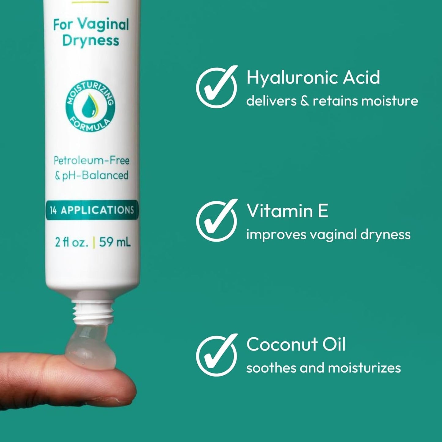 Natural Vaginal Moisturizer Gel for Dryness Relief