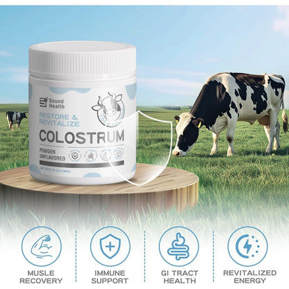 Natural Immune Booster Colostrum Powder 146g Unflavored