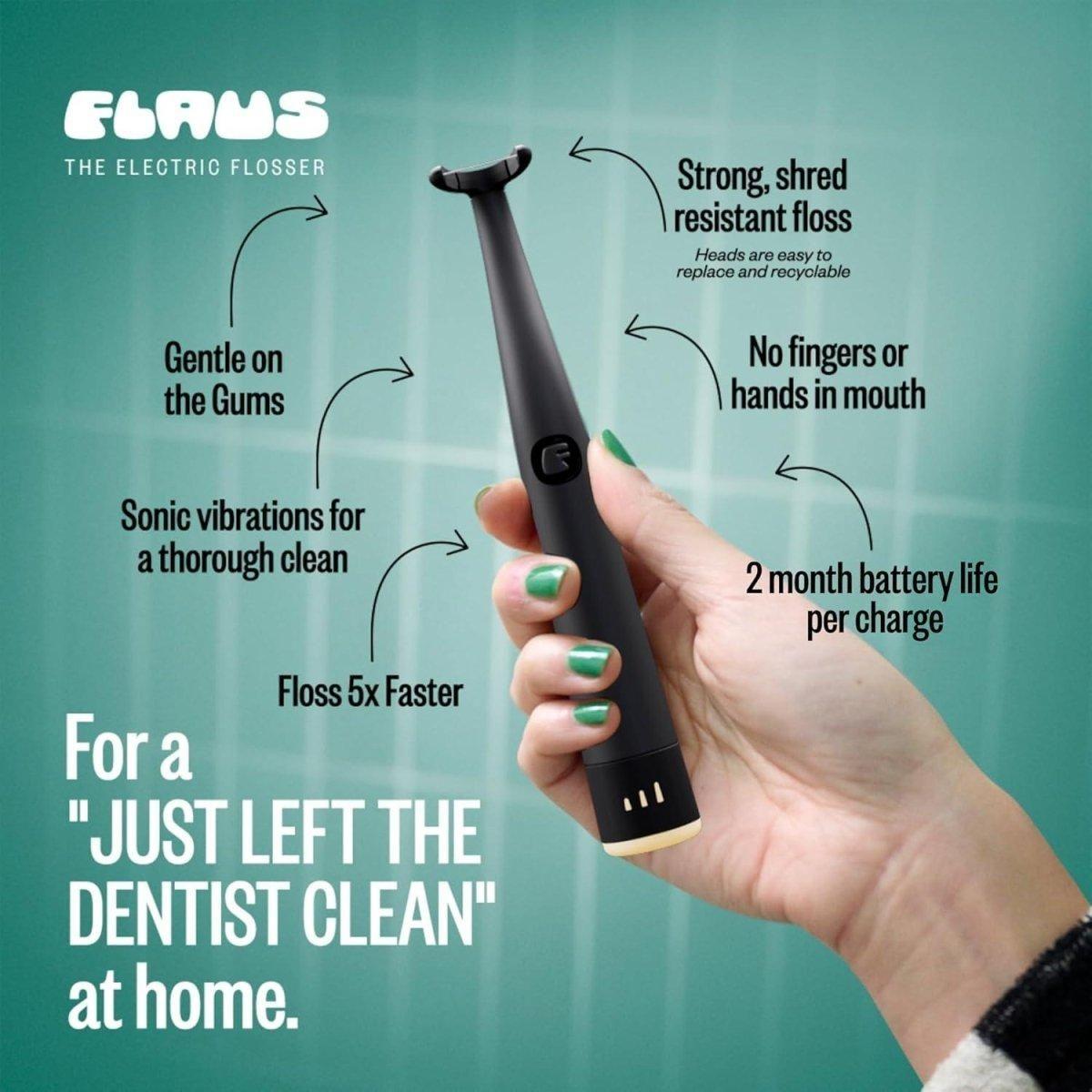 Advanced Electric Flosser with 3 Speed Settings