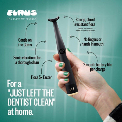 Advanced Electric Flosser with 3 Speed Settings