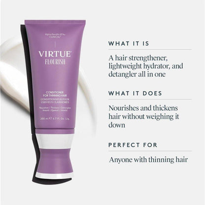 Gentle Nourishing Conditioner for Thin Hair - Sulfate Free 200ml
