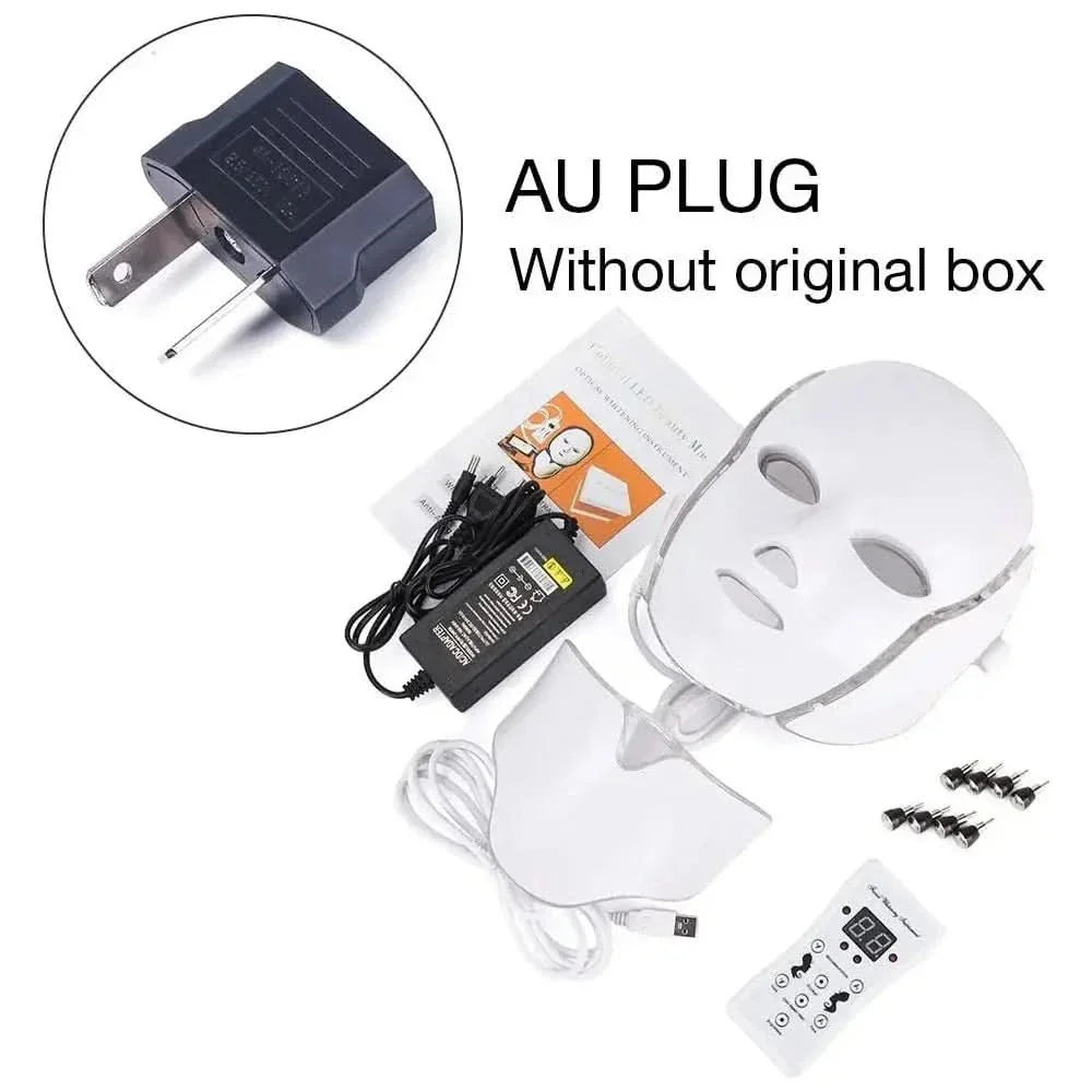 Colorful LED Face Mask - Brightening Anti Aging Skin Care