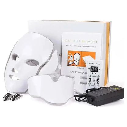 Colorful LED Face Mask - Brightening Anti Aging Skin Care