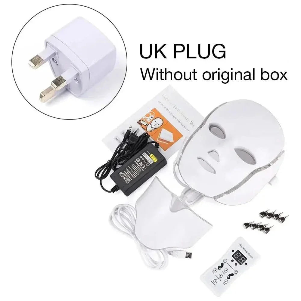 Colorful LED Face Mask - Brightening Anti Aging Skin Care