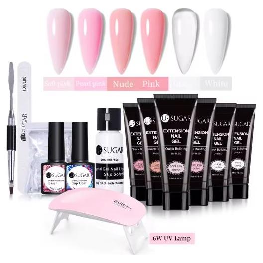 Professional Nail Art Kit for Easy Gel Nail Extensions
