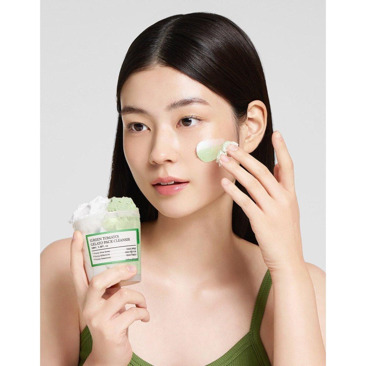Natural Green Tea Face Mask Cleanser