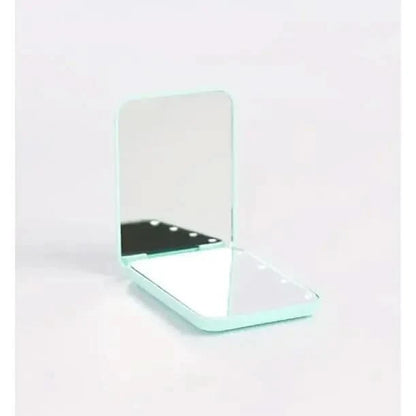 Compact LED Travel Makeup Mirror