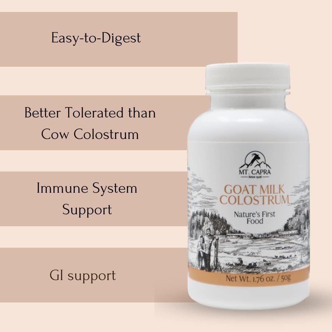 Natural Goat Milk Supplement for Immune Boost