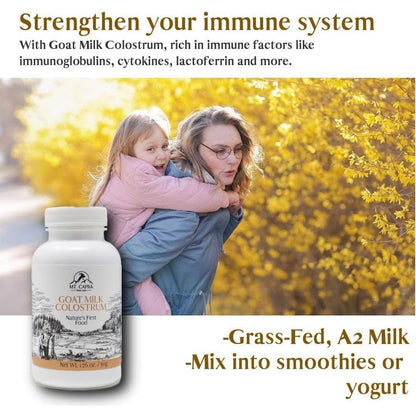 Natural Goat Milk Supplement for Immune Boost