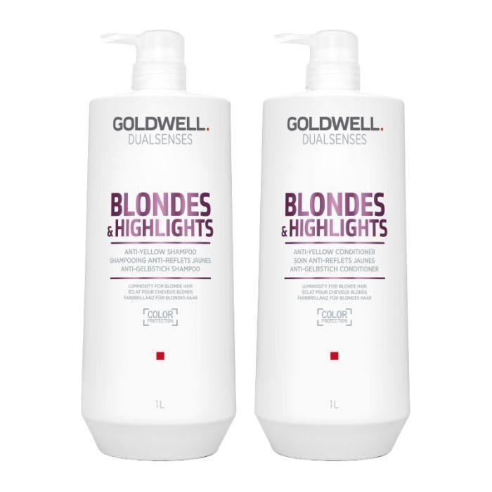 Blonde Purple Shampoo and Conditioner Set for Toned Hair - Mycosmeticslondon