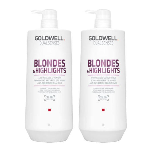Blonde Purple Shampoo and Conditioner Set for Toned Hair - Mycosmeticslondon