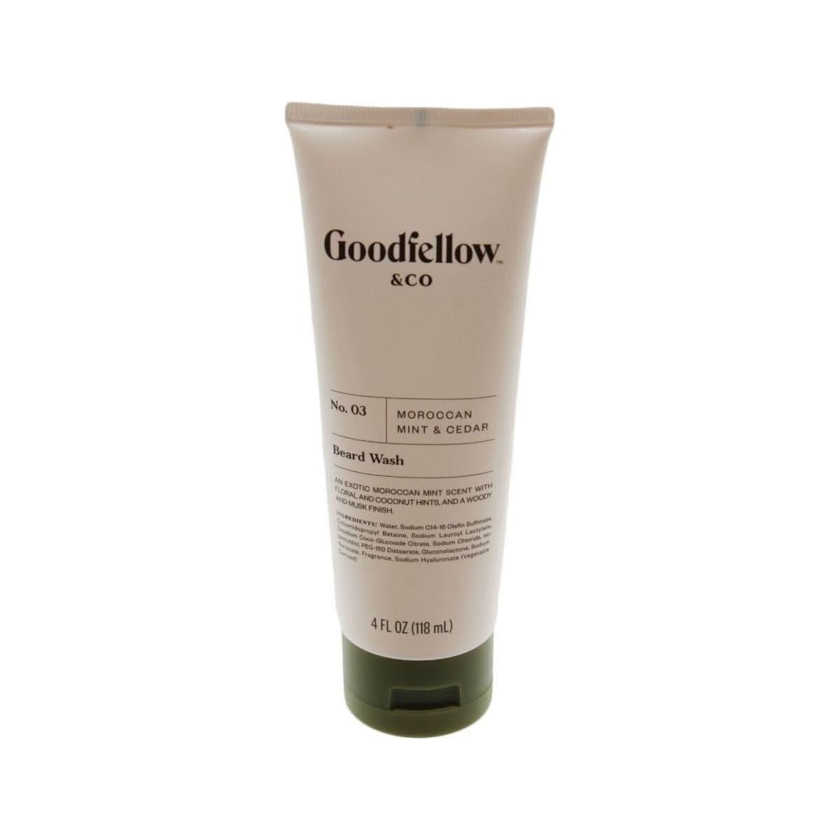 Natural Mint Cedar Beard Care Wash - Mycosmeticslondon