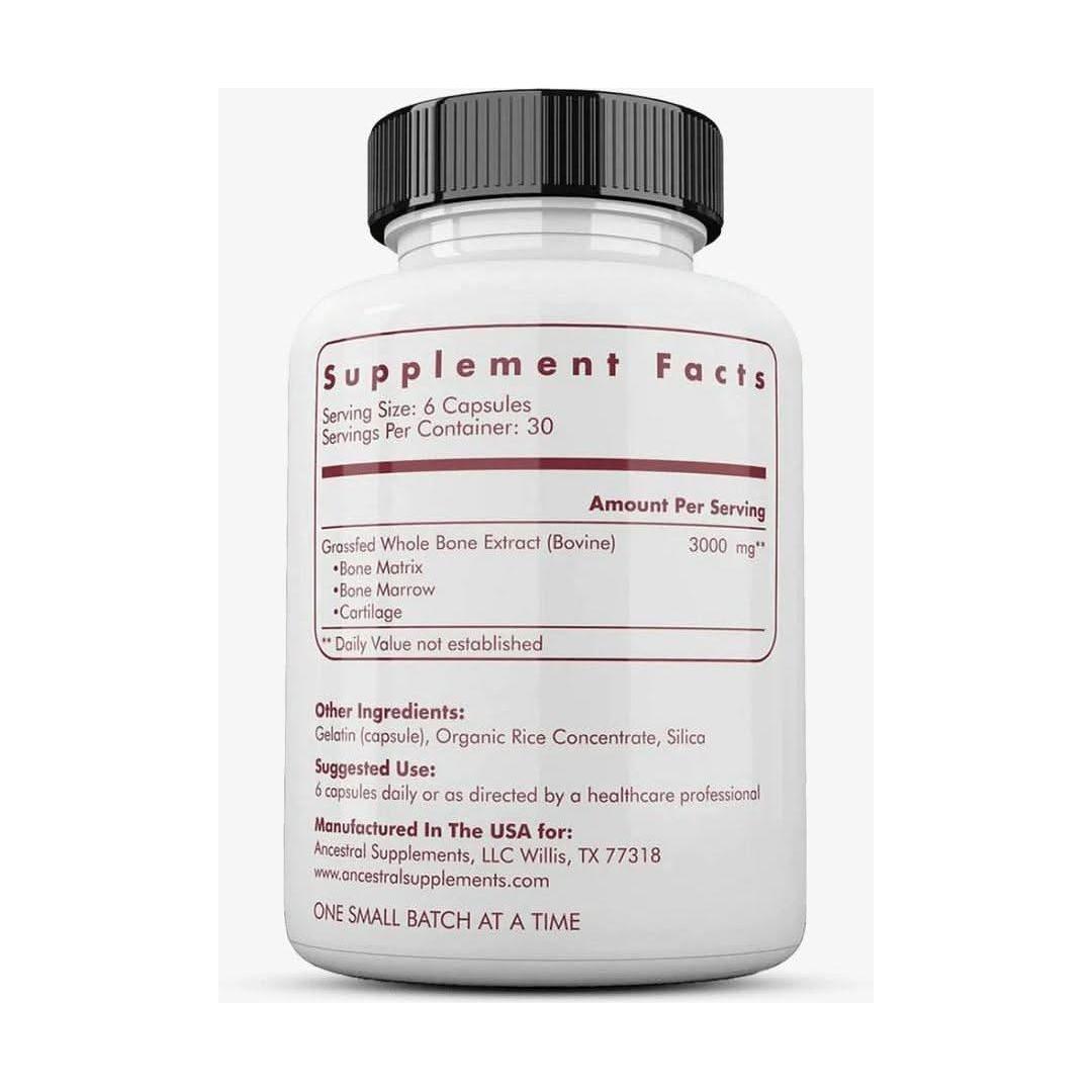 Natural Beef Bone Marrow Supplement for Joint Health