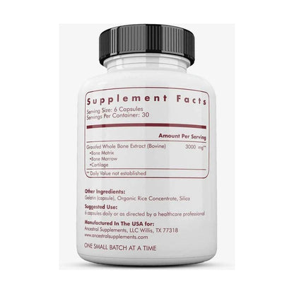 Natural Beef Bone Marrow Supplement for Joint Health