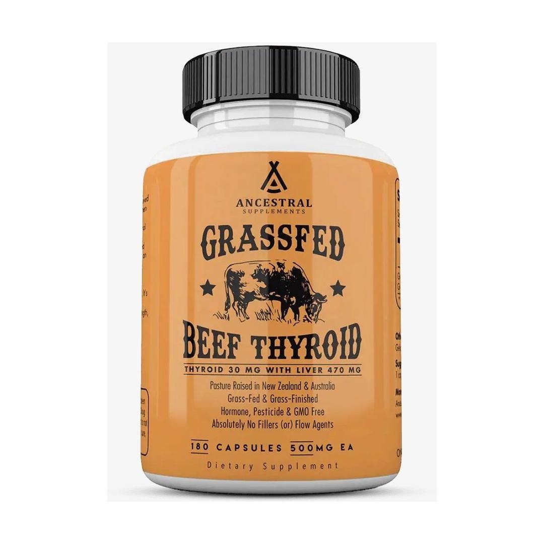 Pure Beef Thyroid Supplement for Energy & Metabolism - Mycosmeticslondon