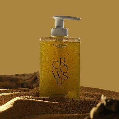 Natural Sea Salt Purifying Shampoo for Oily Scalp Care