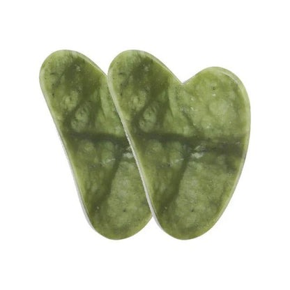 Natural Face Roller Massager Kit with Jade Stone Tool