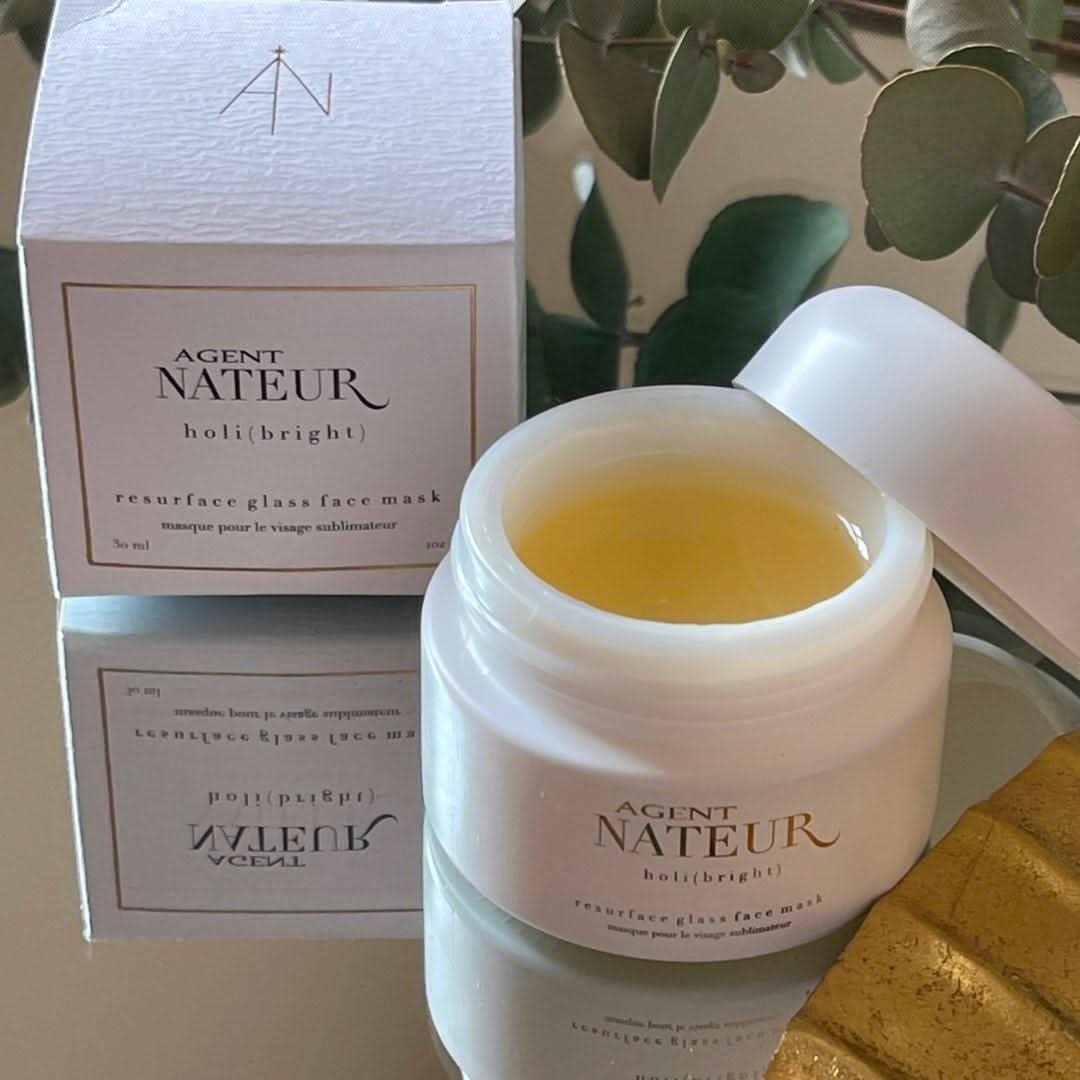 Natural Brightening Facial Mask Glass Skin Treatment