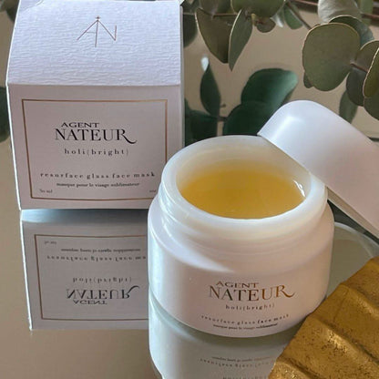 Natural Brightening Facial Mask Glass Skin Treatment
