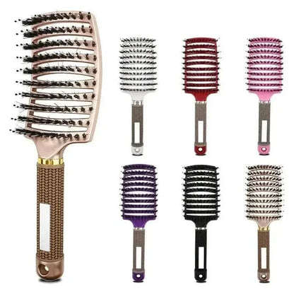 Gentle Hair Brush Massager for Scalp Relief