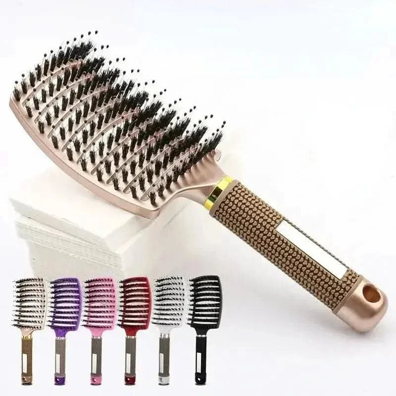 Gentle Hair Brush Massager for Scalp Relief