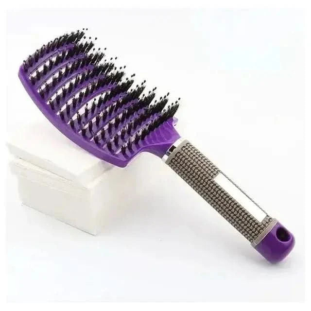 Gentle Hair Brush Massager for Scalp Relief