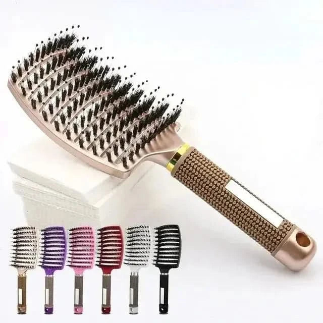 Gentle Hair Brush Massager for Scalp Relief