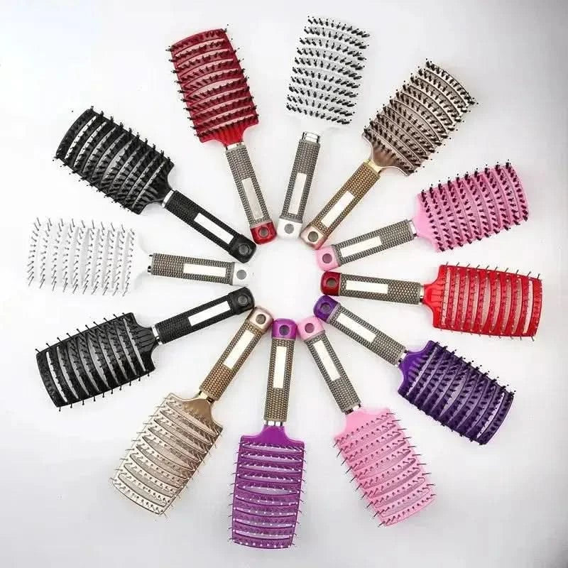 Gentle Hair Brush Massager for Scalp Relief