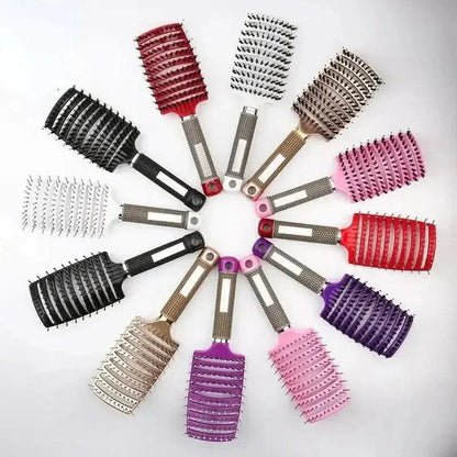 Gentle Hair Brush Massager for Scalp Relief
