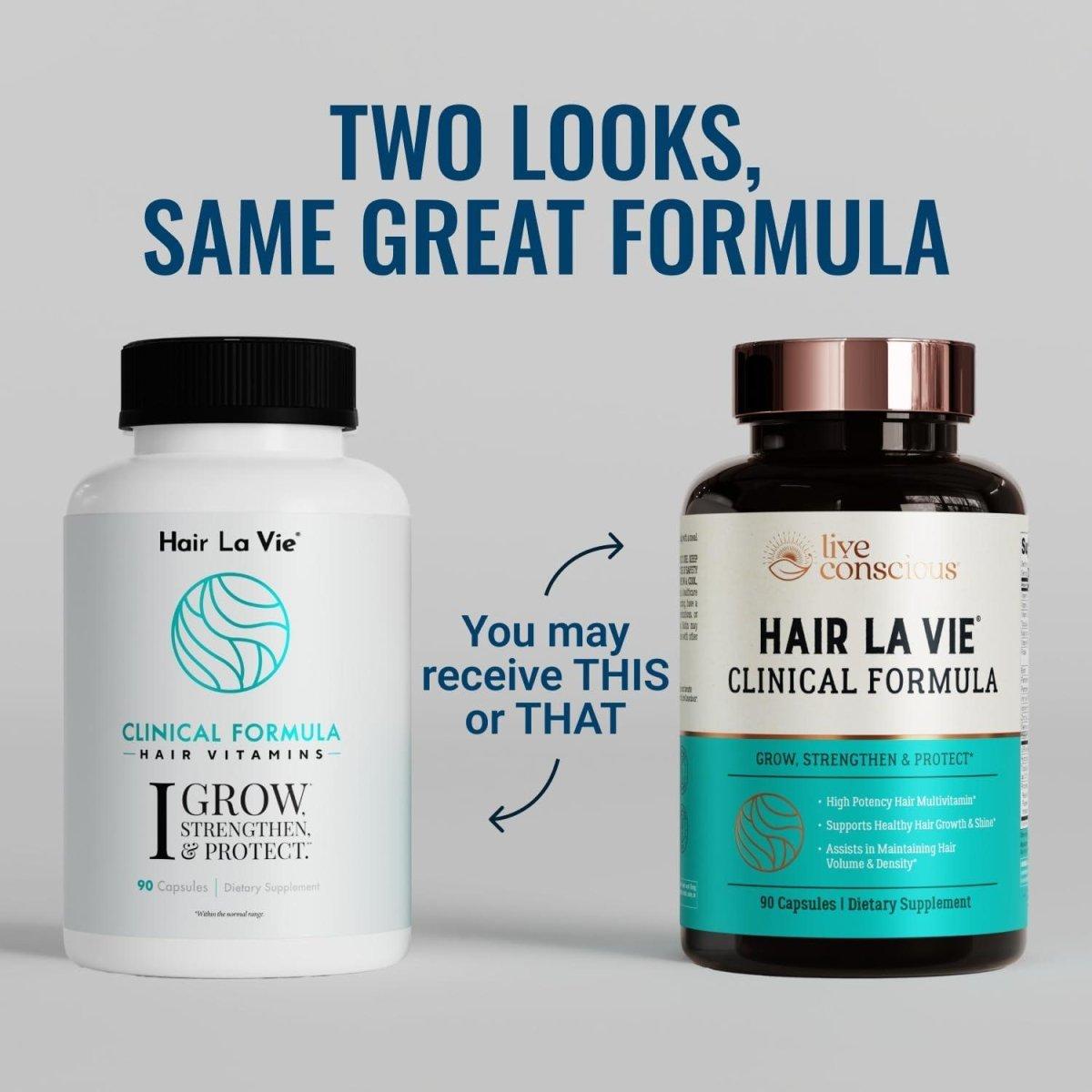 Natural Hair Growth Supplements with Biotin and Collagen
