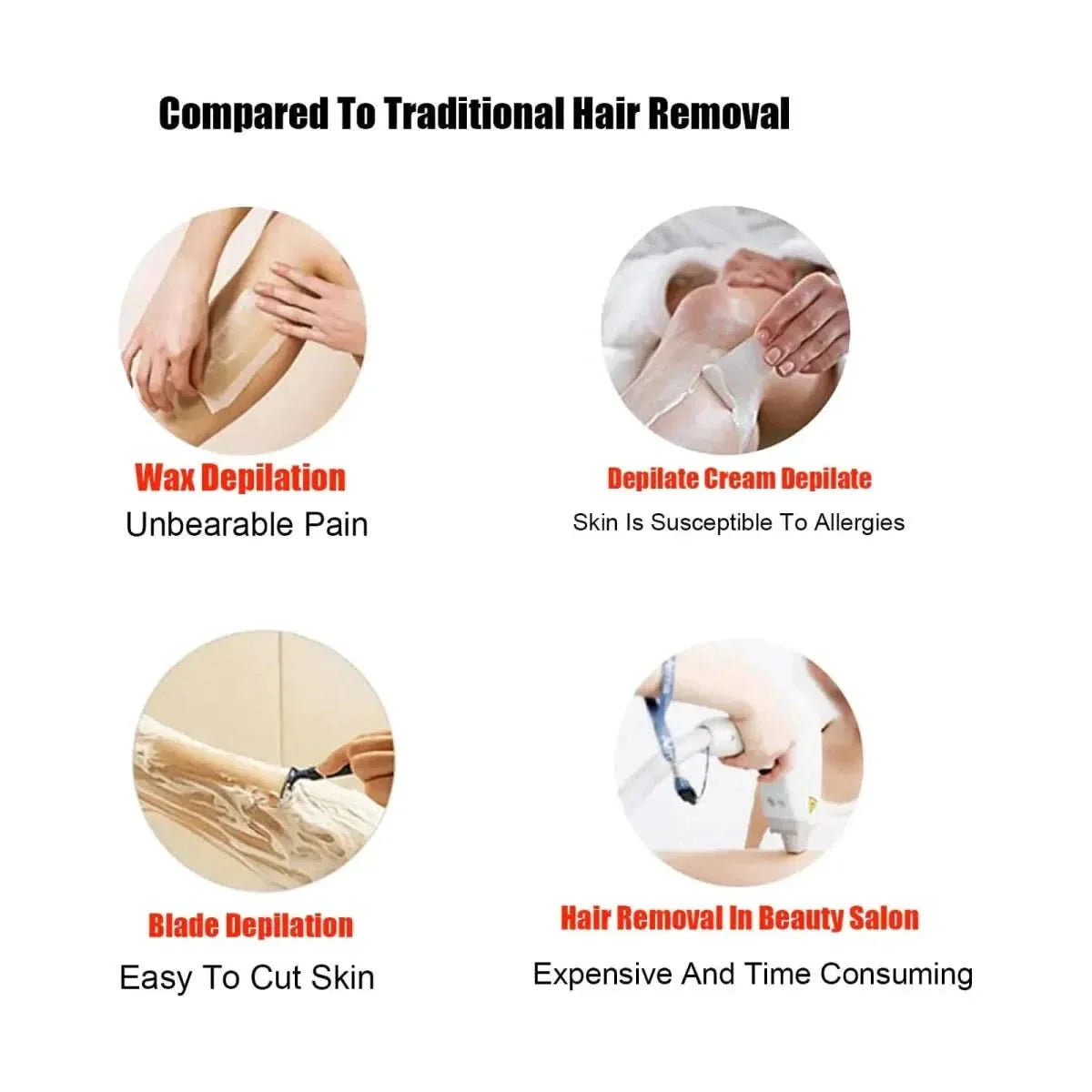 Easy Use Reusable Epilator for Smooth Skin