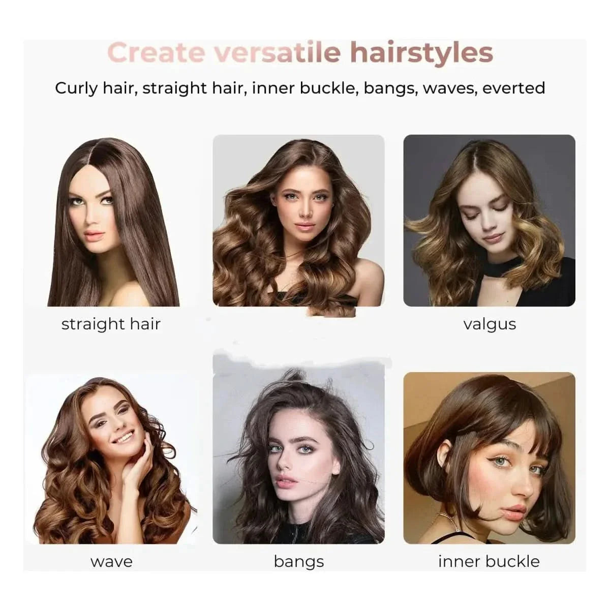 2-in-1 Flat Iron and Curling Hair Styler