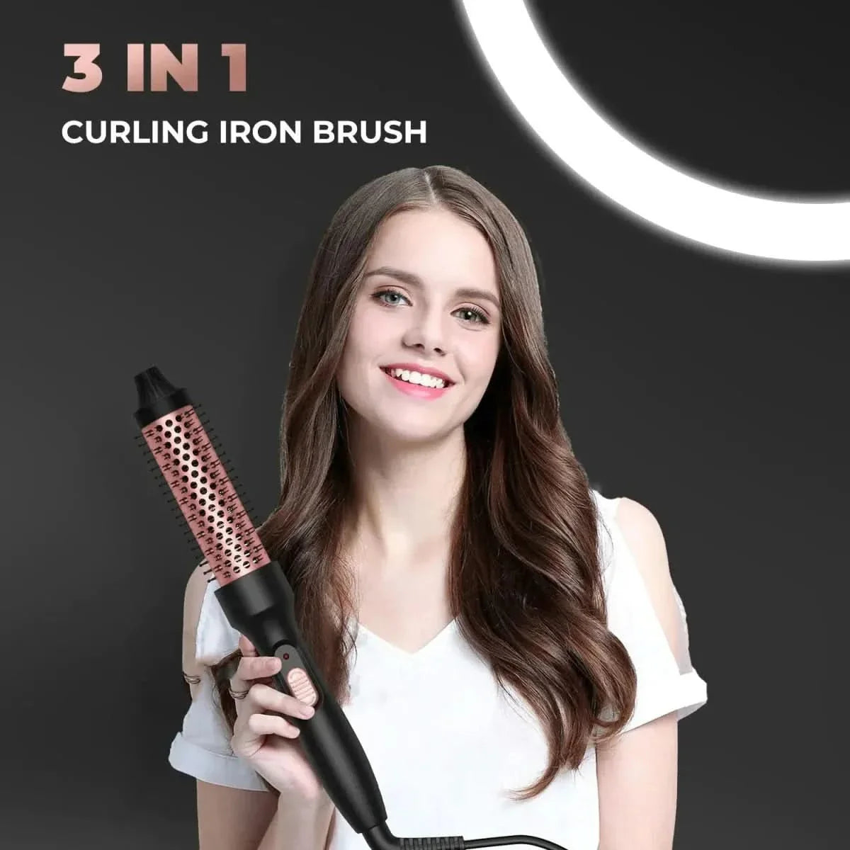 2-in-1 Flat Iron and Curling Hair Styler