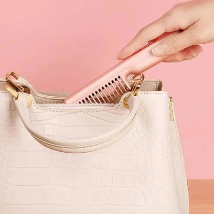 Portable Mini Hair Straightening Comb