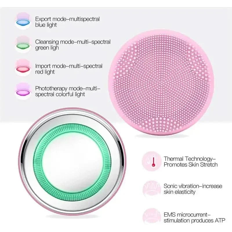 Advanced 4-in-1 Facial Cleansing Device