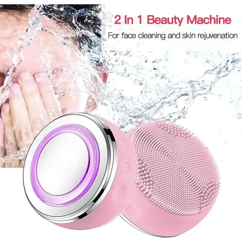 Advanced 4-in-1 Facial Cleansing Device