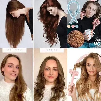 Easy Curl Sleep Headband for No Heat Styling