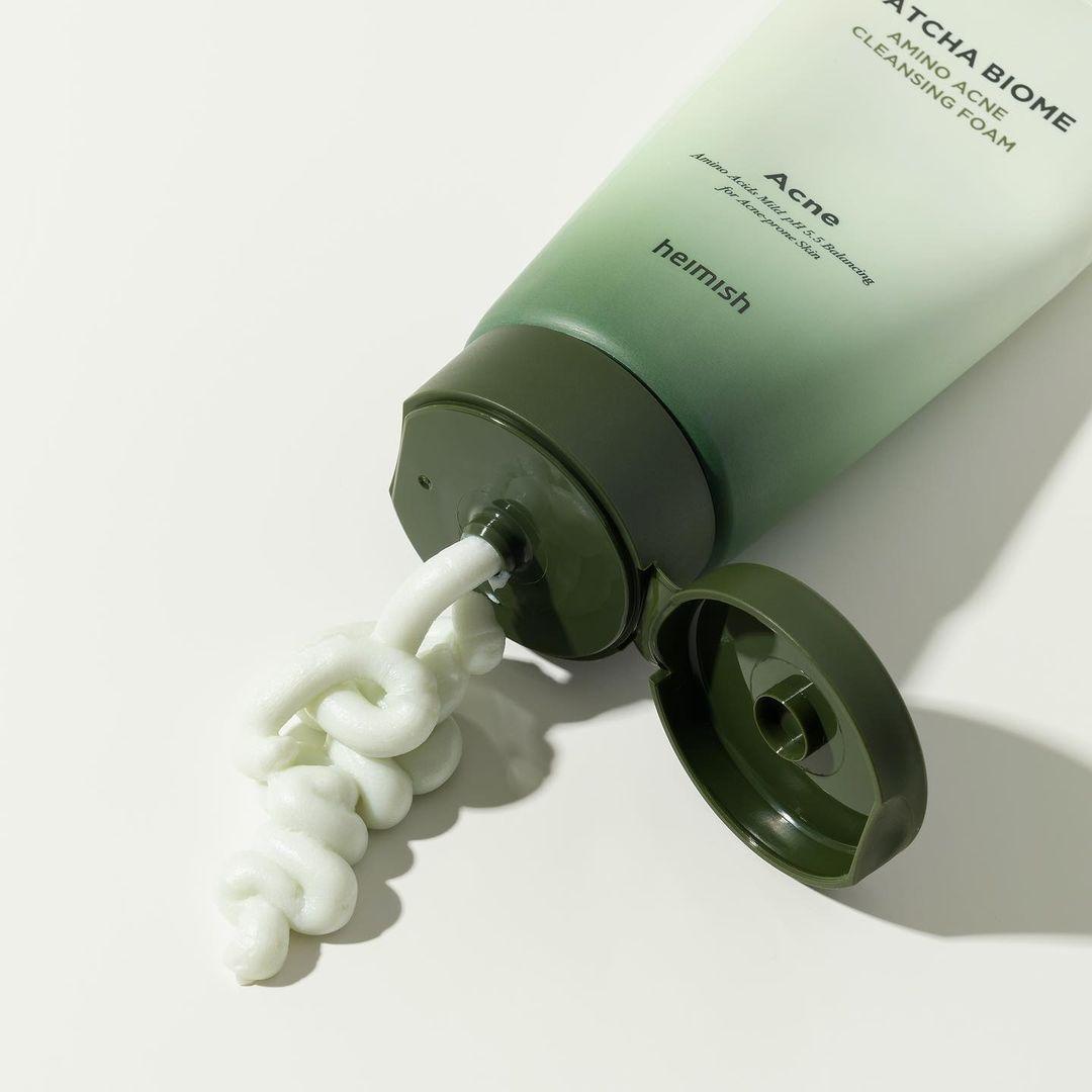 Natural Matcha Face Wash for Acne Prone Skin