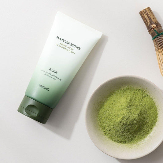 Natural Matcha Face Wash for Acne Prone Skin - Mycosmeticslondon