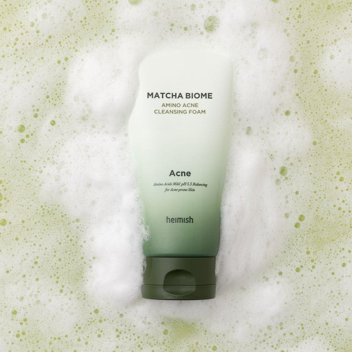 Natural Matcha Face Wash for Acne Prone Skin