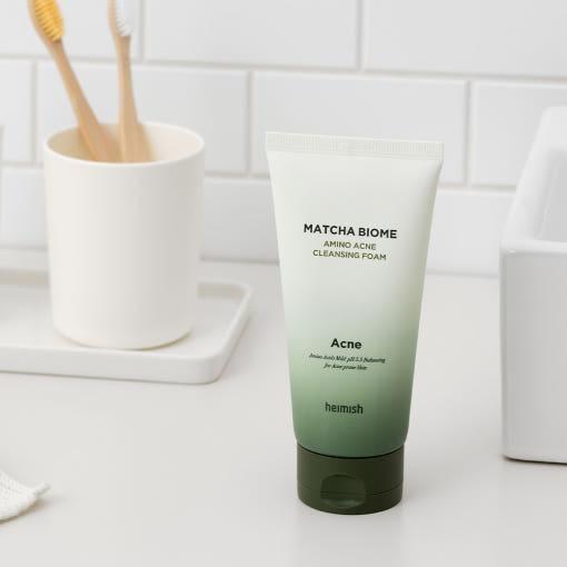 Natural Matcha Face Wash for Acne Prone Skin