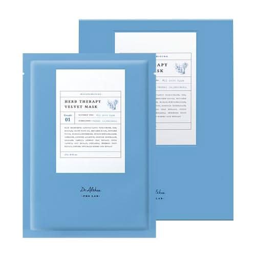 Natural Herb Facial Mask Set - 10 Pack Soft Masks - Mycosmeticslondon