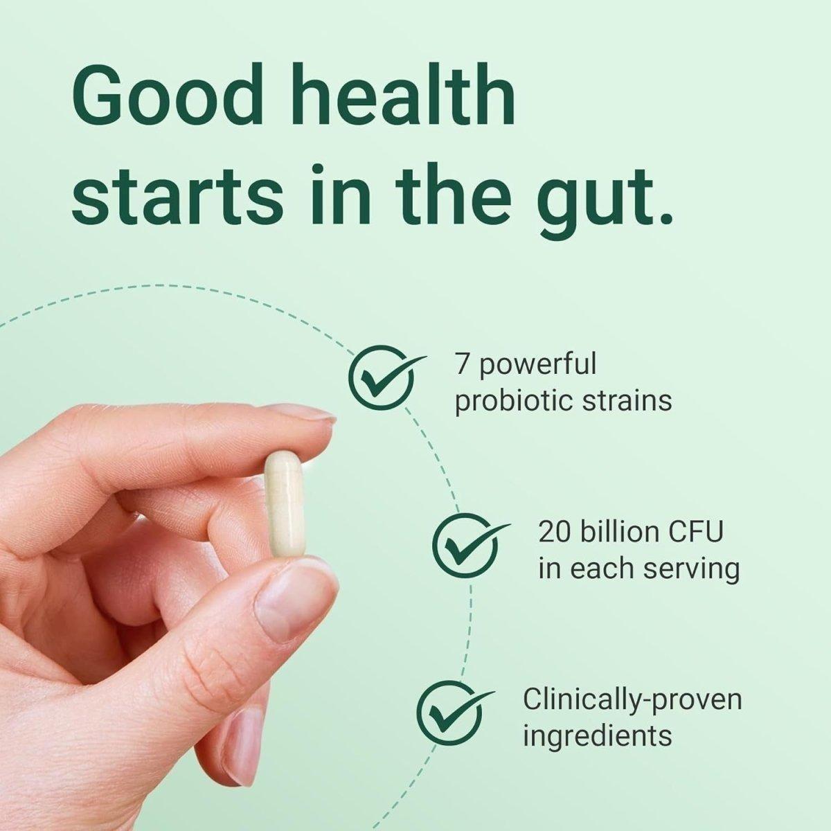 Probiotic Supplement for Women - 60 Vegan Caps