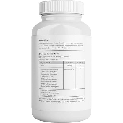 Probiotic Supplement for Women - 60 Vegan Caps