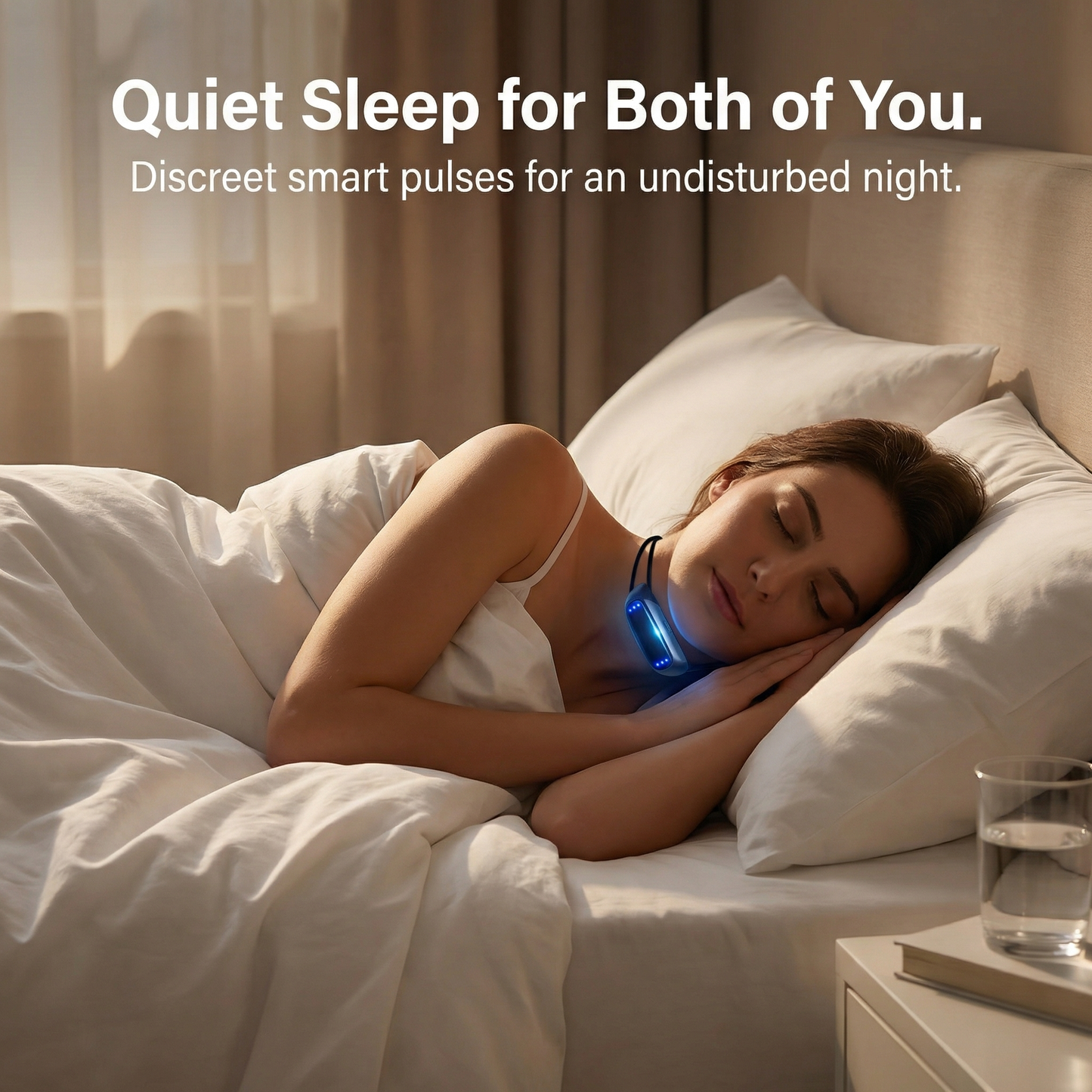 Smart Anti-Snoring Device - Silent Sleep
