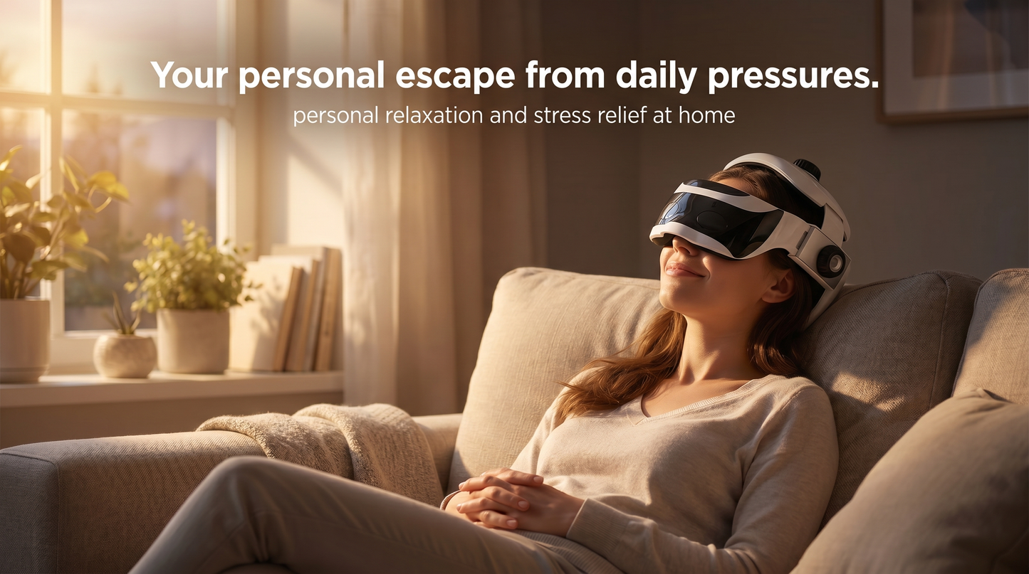 Electric Helmet Scalp & Head Massager – Ergonomic Relief for Stress and Tension
