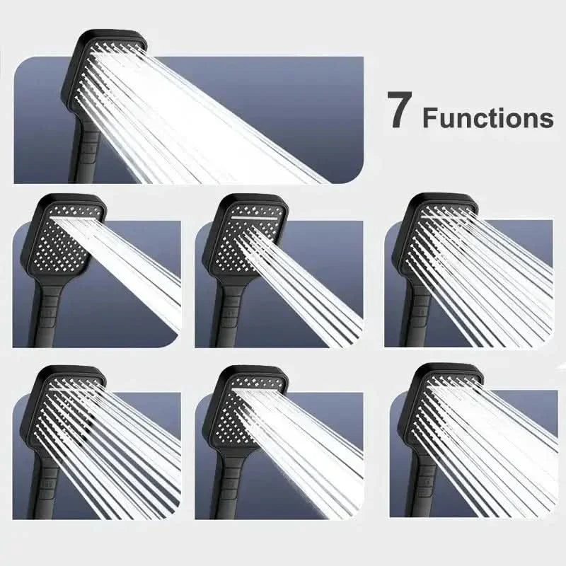 Powerful Shower Head with 7 Spray Settings