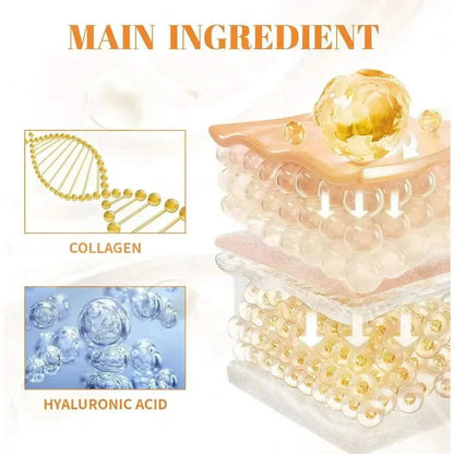 Anti Aging Collagen Face Mask Set with Patches and Spray