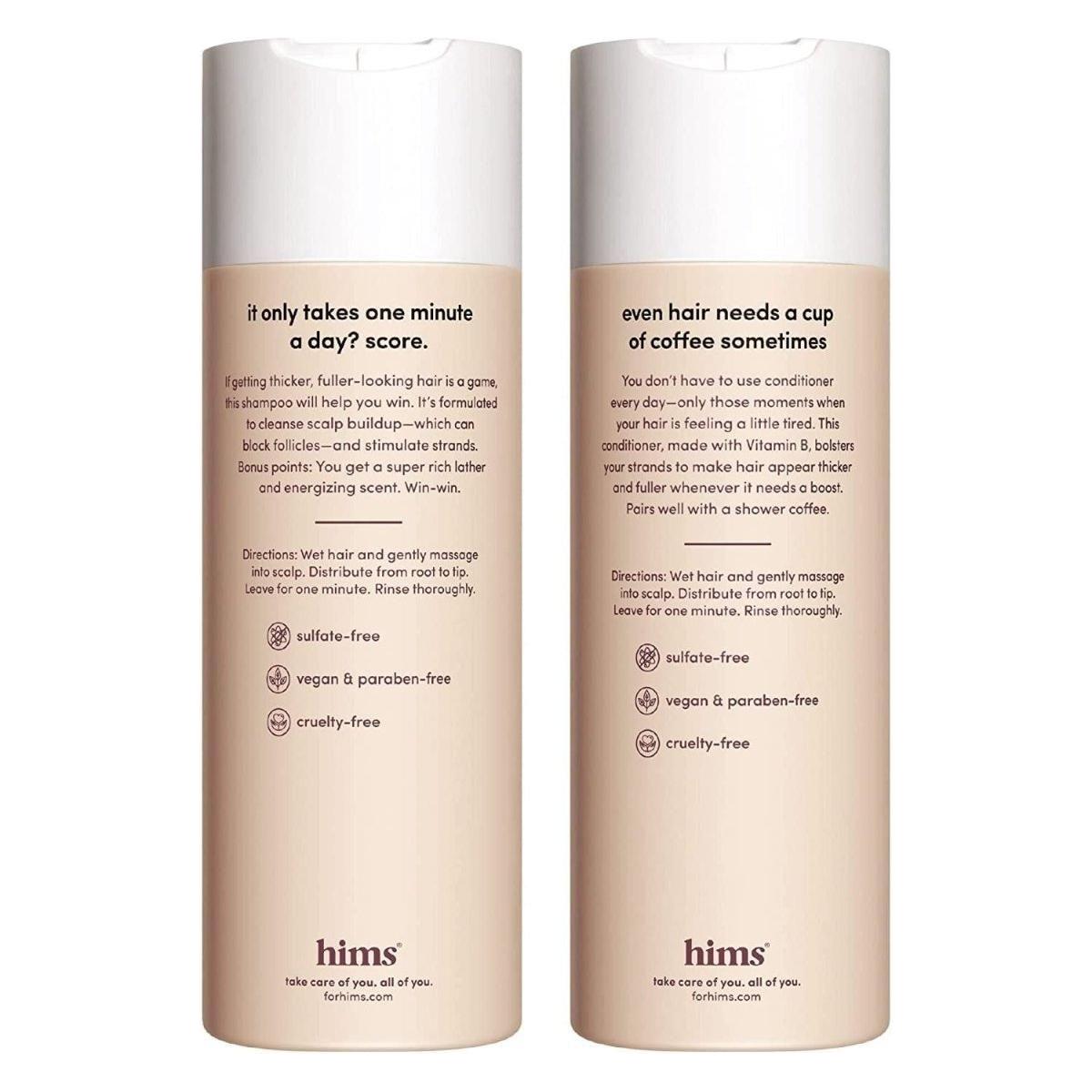 Thickening Shampoo and Conditioner Set for Men 2 Pack